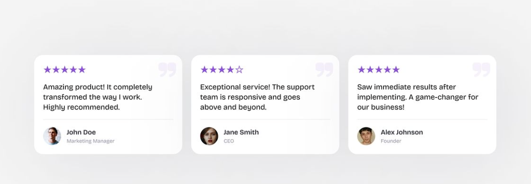 Avis client